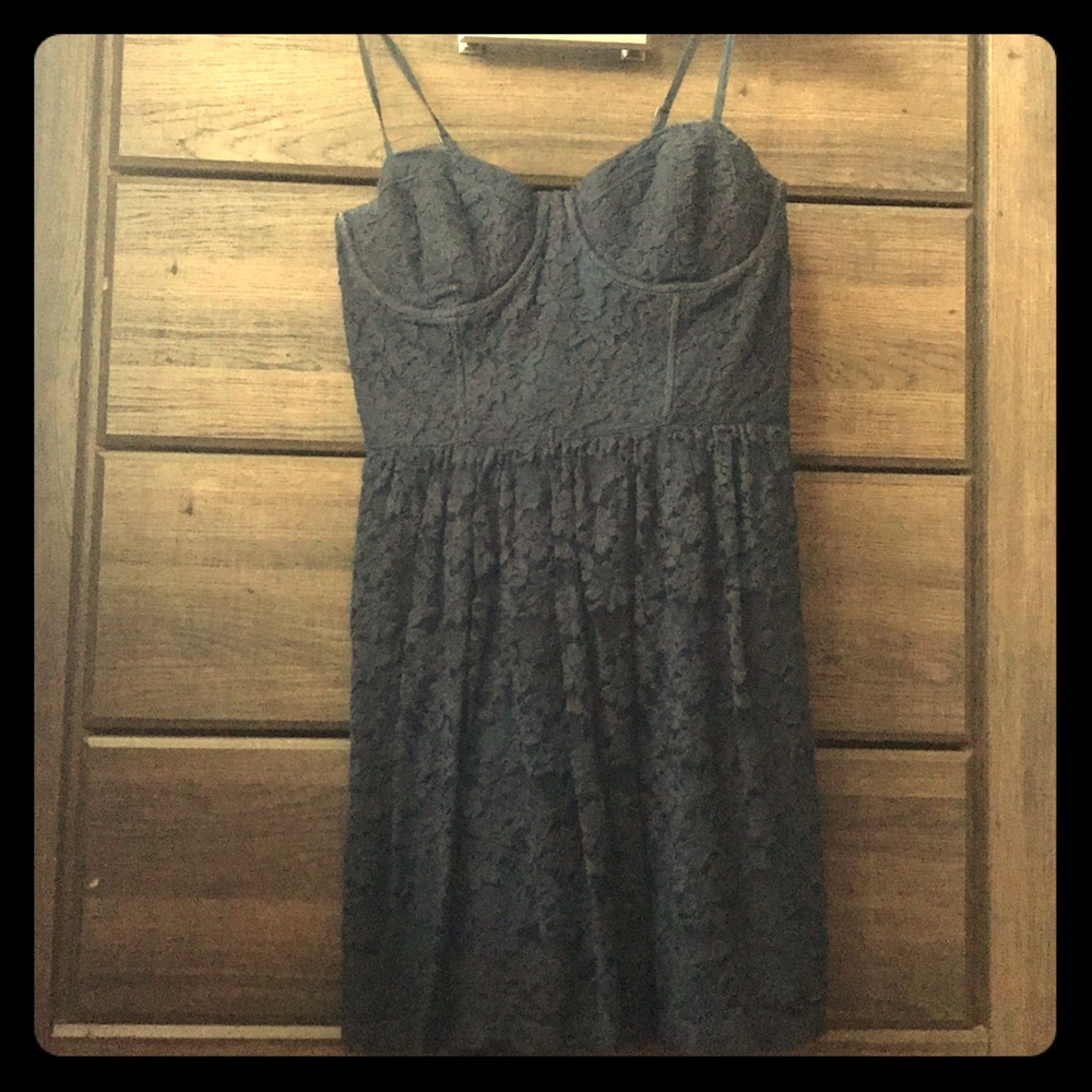 Navy blue A&F dress